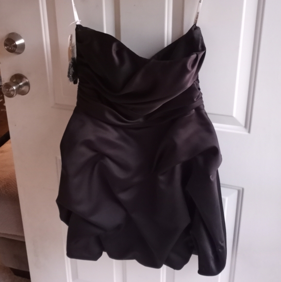 NWT Strapless David's Bridal Dress - Picture 1 of 6